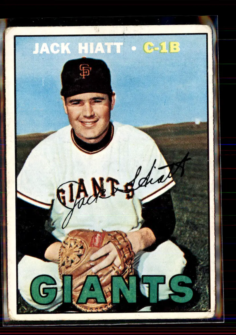 Jack Hiatt 1967 Topps #368 - San Francisco Giants - (146-105)
