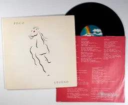 Poco - Legend (1978) Vinyl LP • Crazy Love, Heart of the Night