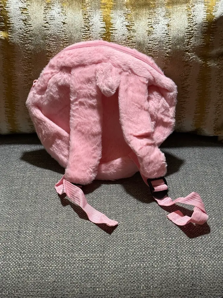 Kids Fuzzy Labubu Backpack