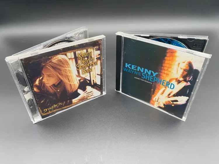Kenny Wayne Shepherd Pair of CDs - Ledbetter Heights & Trouble Is...