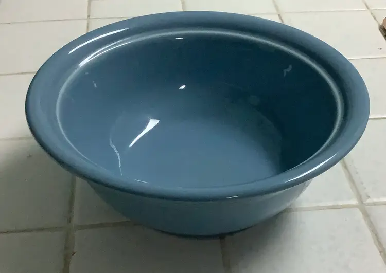 Periwinkle Blue Fiesta Homer Laughlin Bowl 9.25”