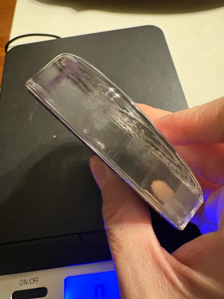 Heart Shaped Metallic Cherub Paperweight