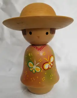 Kokeshi Japanese Wooden Doll