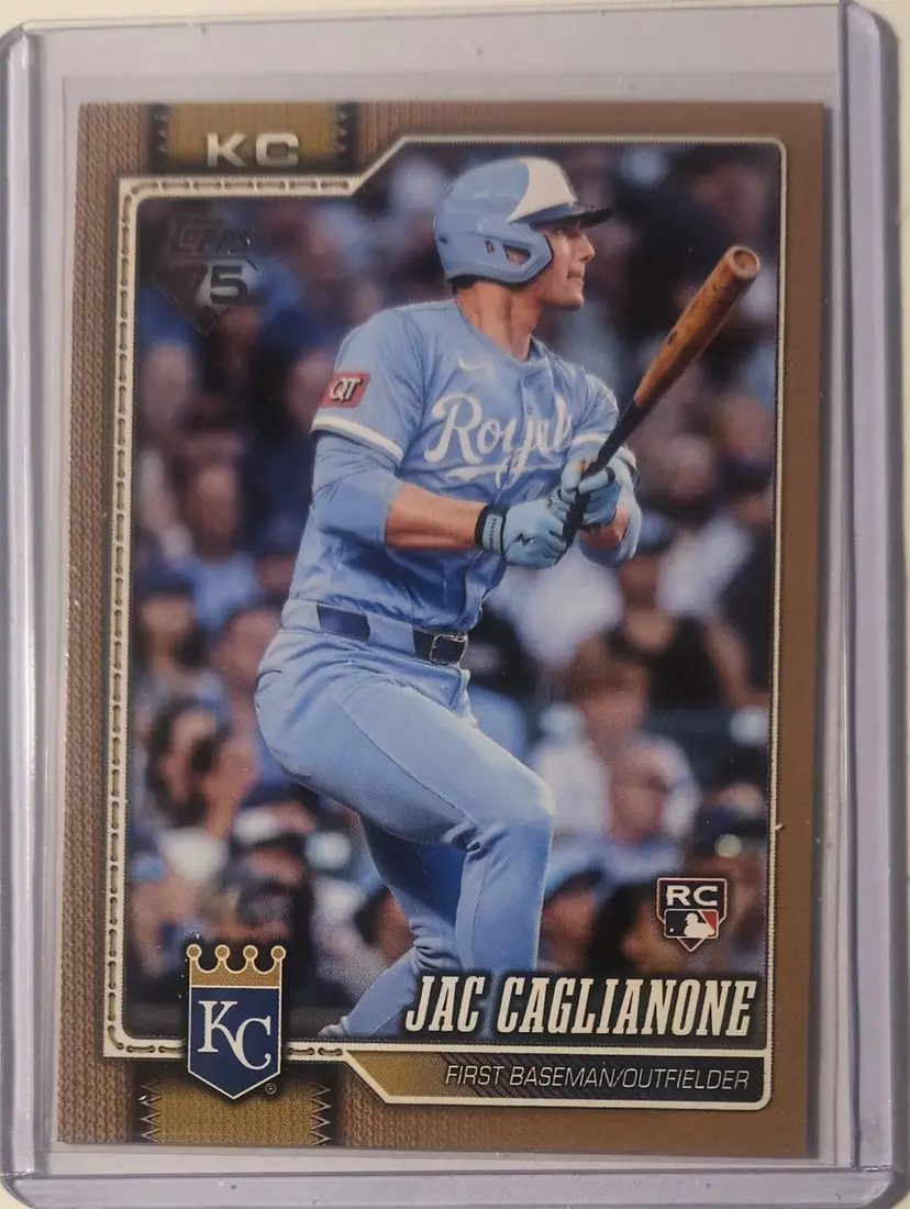 2026 Topps Series 1 Gold Jac Caglianone RC 0889/2026