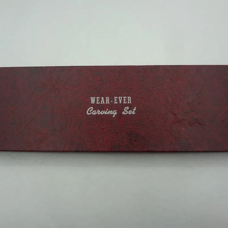 Wear-Ever Knife & Fork Carving Set #205 - Vintage