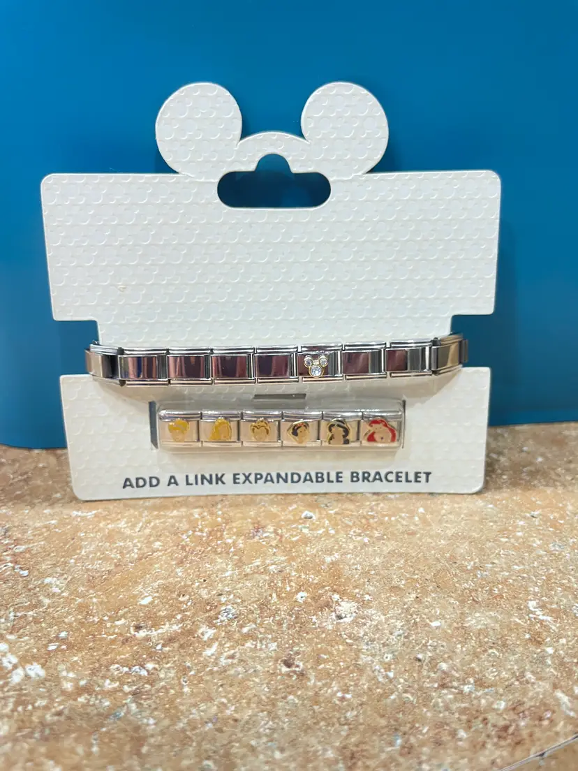 077. Disney Add A Link Bracelet 6 Princesses