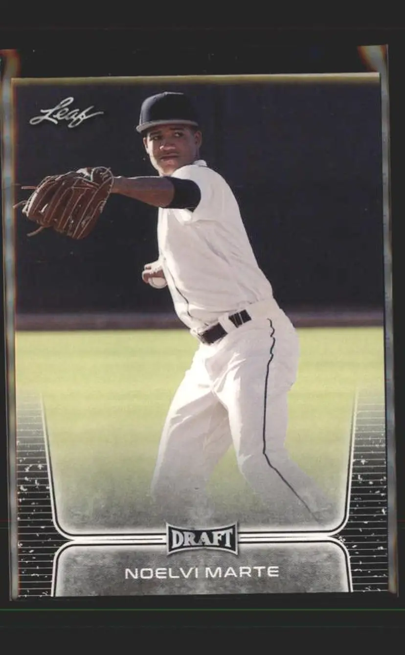 2020 Leaf Draft #06 Noelvi Marte - (137) - Seattle Mariners