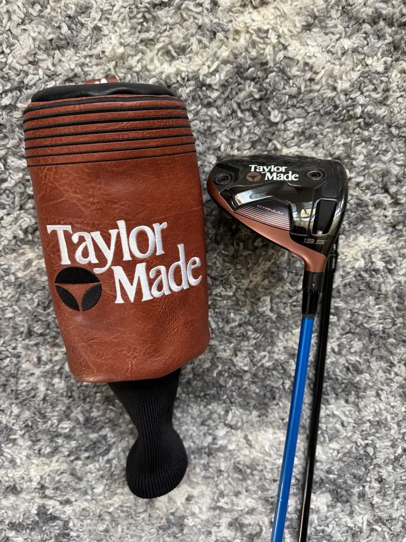 Taylormade Burner 13.5 Degree Mini Driver With Oban Devotion Stiff Flex Shaft