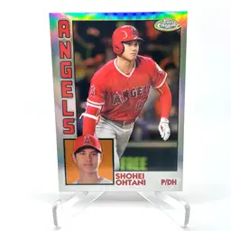 2019 Topps Chrome 1984 Refractor #84TC-25 SHOEHEI OHTANI