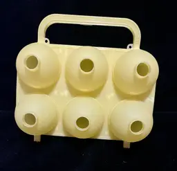 Jell-O Jello Jigglers Easter Egg Gelatin Shooter Mold Yellow 6 Count SINGLE