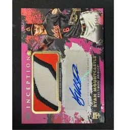 2021 Topps Inception Ryan Mountcastle Rookie Patch Auto Magenta /50 Orioles