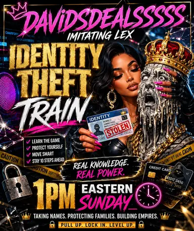 Identity Theft Raid Train Show 