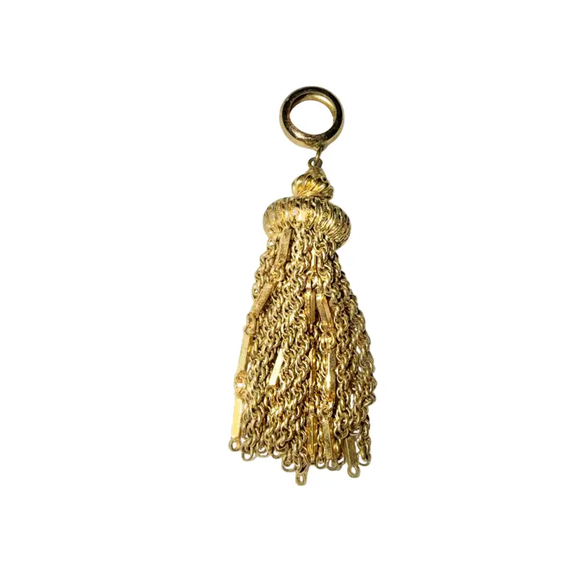 Elegant Monet Tassel Pendant
