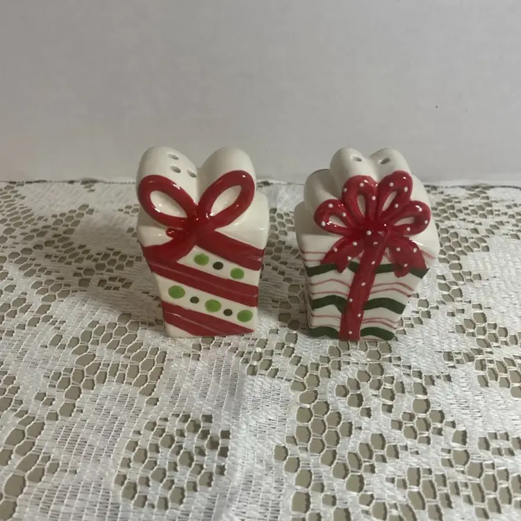 Christmas Presents Salt And Paper