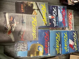 FLYING magazine 1954 Lot Of 9