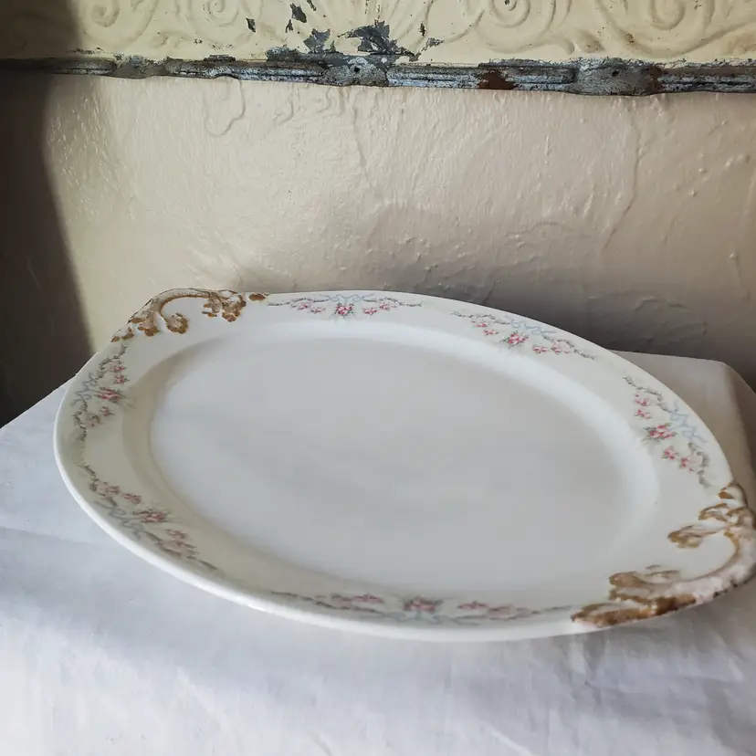 Wm Guerin & Co Limoges France Porcelain Platter
