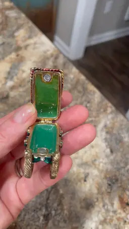 Vintage Monet Trinket/Pill Box