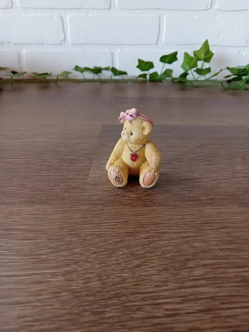 1996 Enesco Cherished Teddies October Birthday Bear