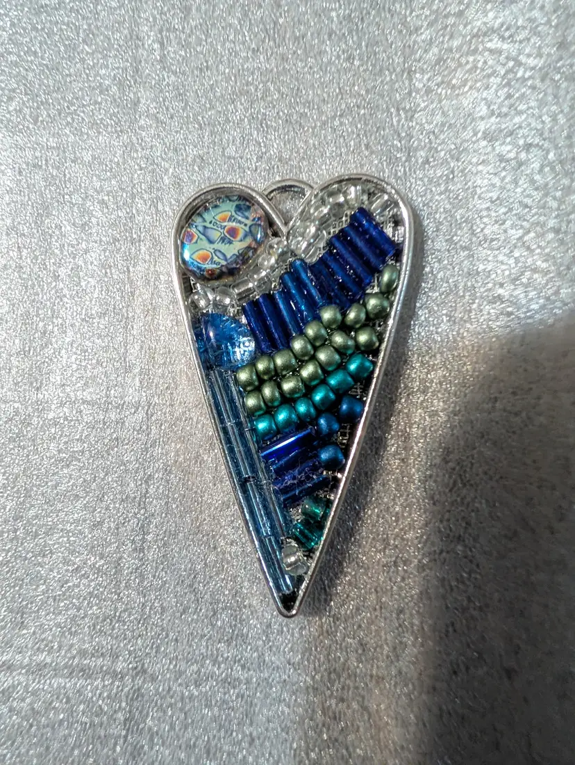 Mosaic Heart Necklace