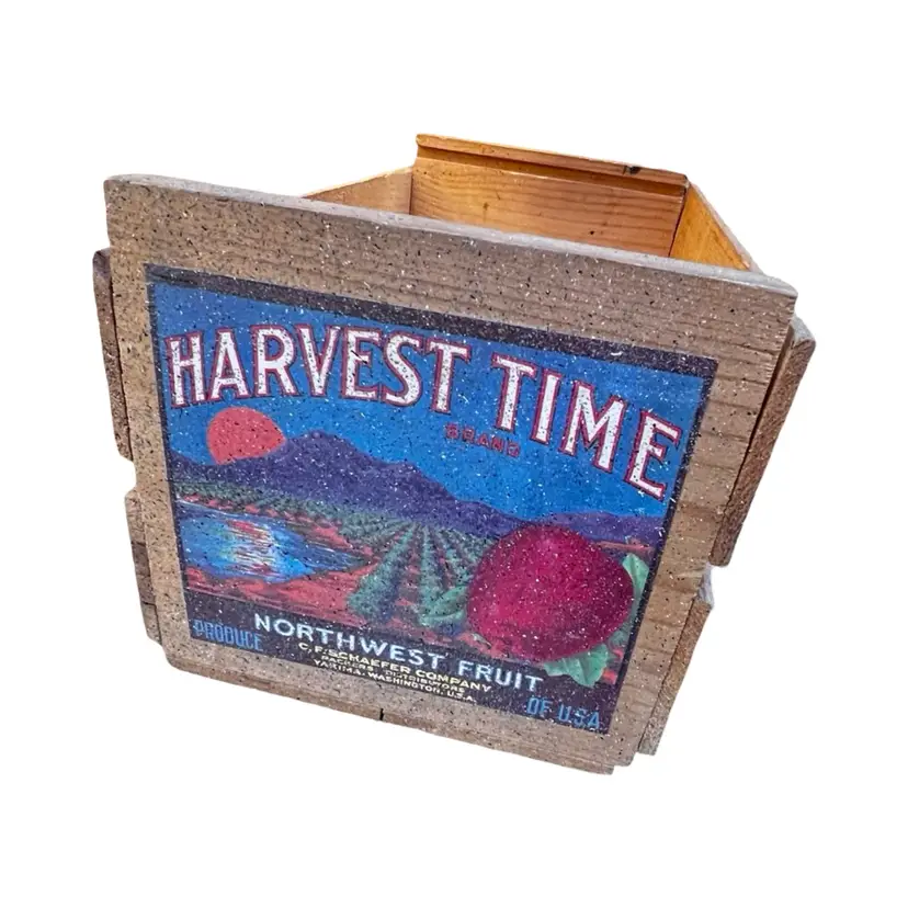 10 Vintage Farmhouse Crate 14x7
