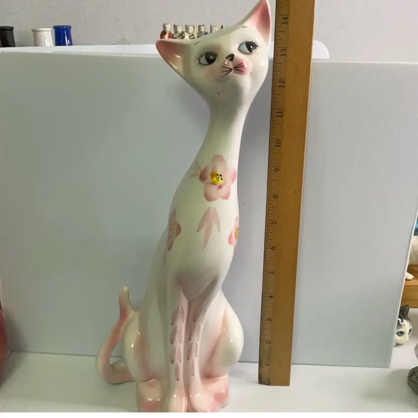 Extra Tall Pink Cat