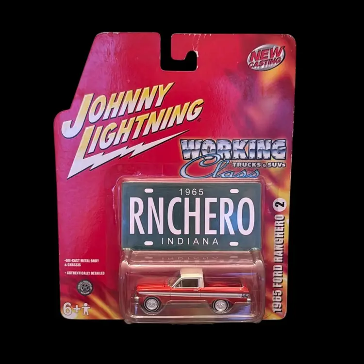 Johnny Lightning Working Trucks 1965 Ford Ranchero 1/64 Diecast MOC BX29 NOS