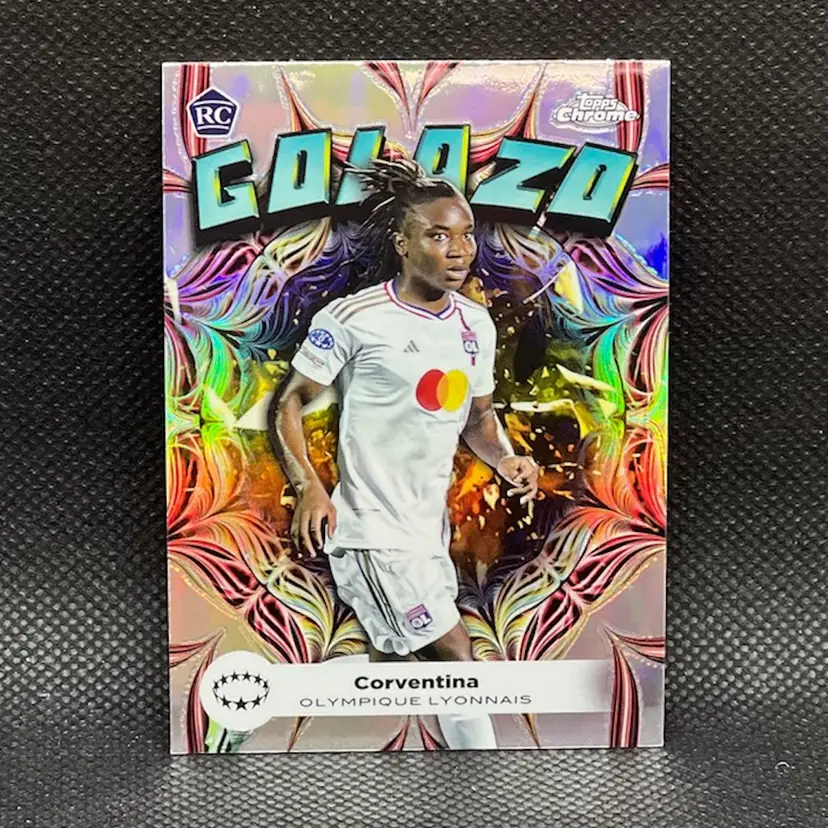 Corventina 2023/24 Topps Chrome UEFA Women Golazo Soccer Card