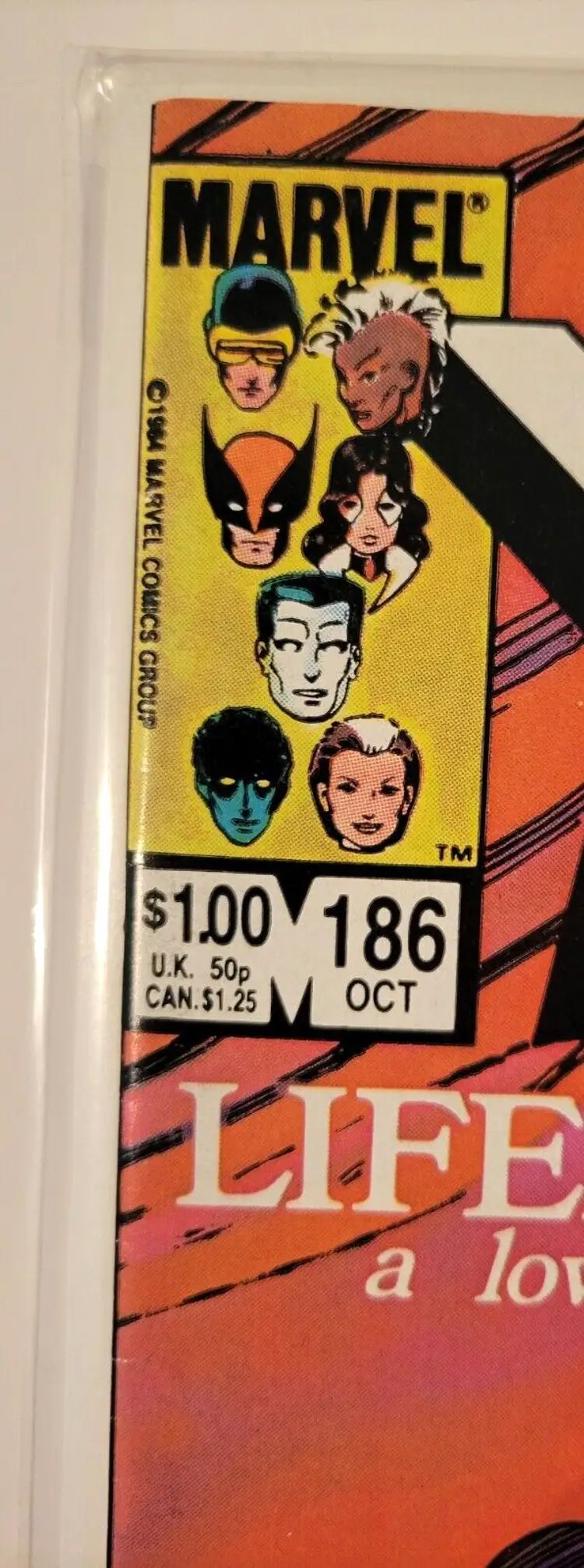 Uncanny X-MEN #186 VF/VF+ 8.5 1984 Marvel Storm Forge