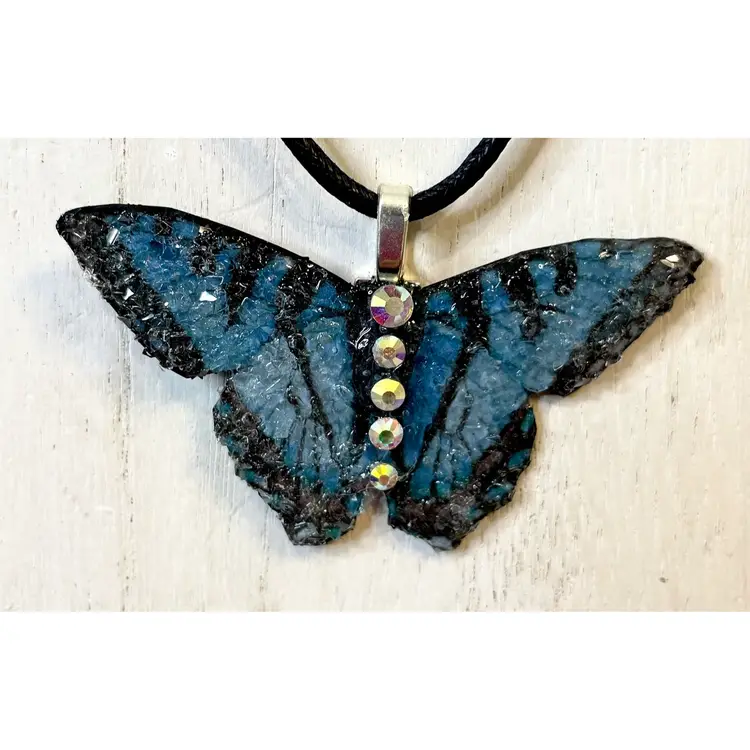 Resin Butterfly Pendant