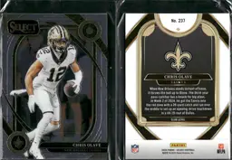 Chris Olave Rookie  Lot of 16  Football Cards New Orleans Saints CC28