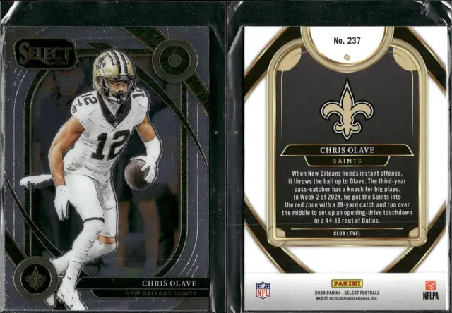 Chris Olave Rookie  Lot of 16  Football Cards New Orleans Saints CC28