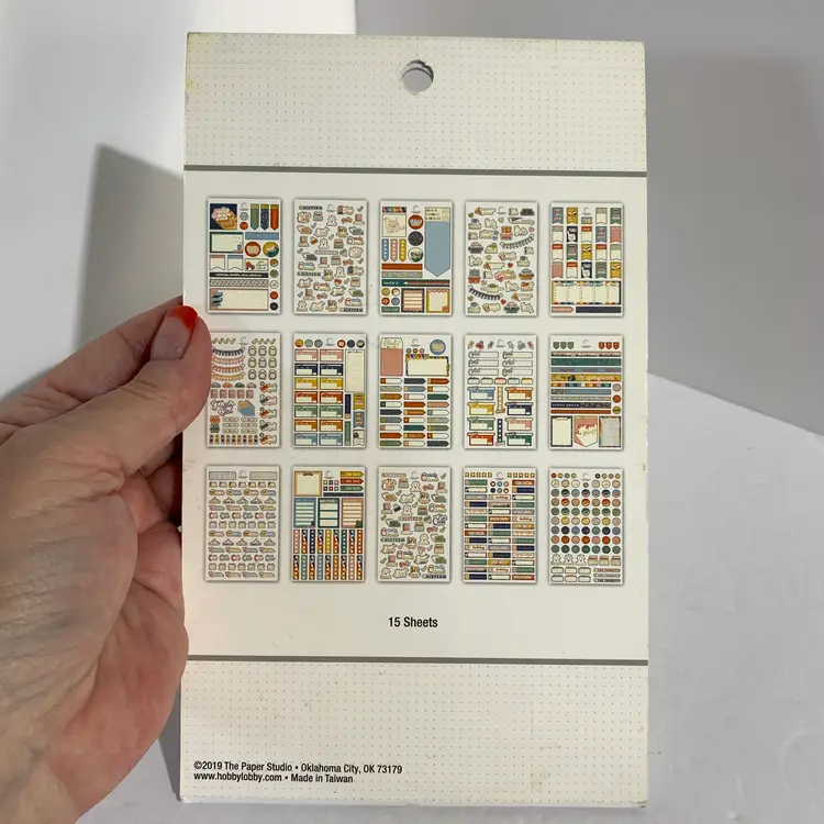 Agenda 52 Student Sticker Book