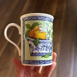 Vintage Crown Trent England Bone China Lemon Mug