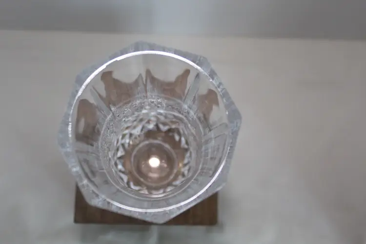 Flower Vase Clear Longchamp by Cristal D'Arques-Durand France 5.10" X 2-7/8"