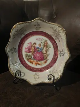 Japanese Lusterware Plate