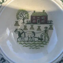 Poppy Trail By Metlox Homestead Provincial Vegetable Bowl