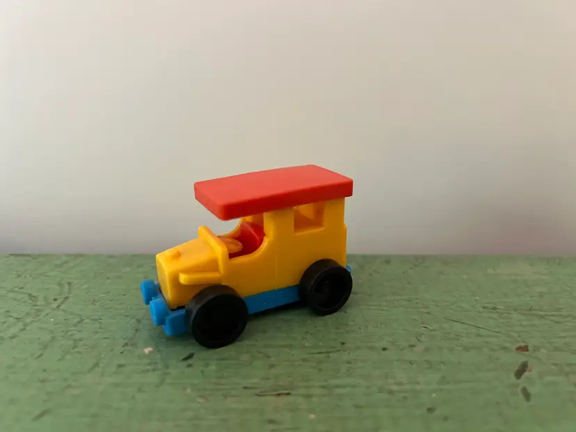 Vintage 1980s Bruder Plastic Miniature Toy Truck Car. Made in West Germany. Bruder- Stabil