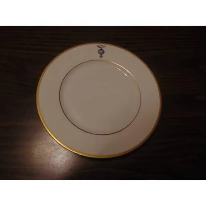 vintage-ww2 era germany-hutschenreuther china-10`inch plate-zeppelin-1925-1939!look!