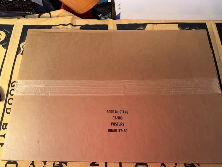 5 Avail Ford Shelby Promotional Posters 50 Ct