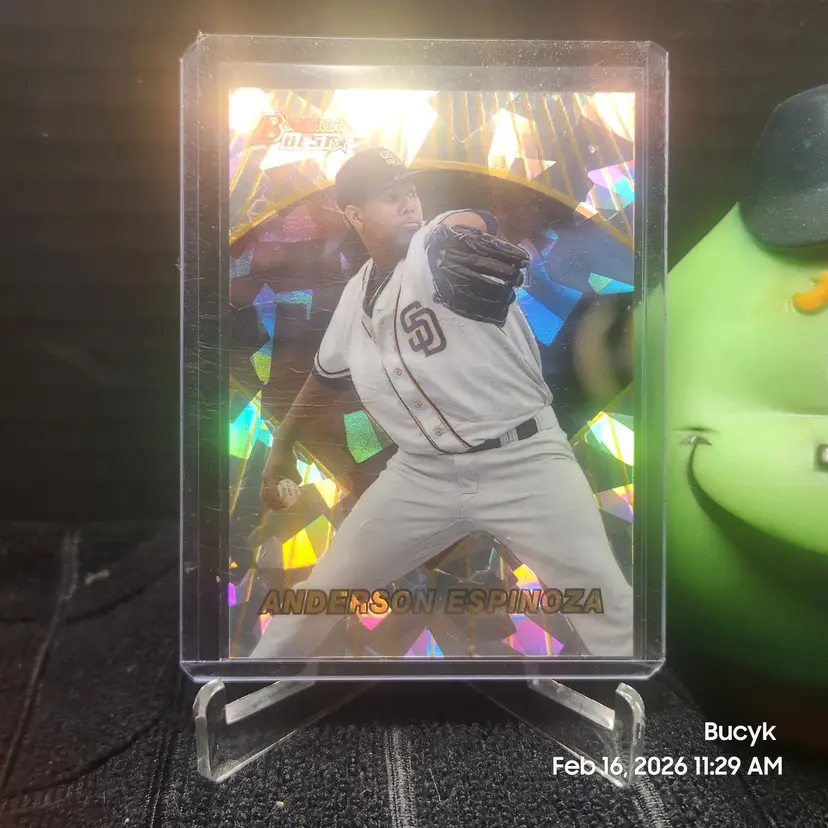 2016 Bowman's Best 1996 Atomic - Anderson Espinoza San Diego Padres