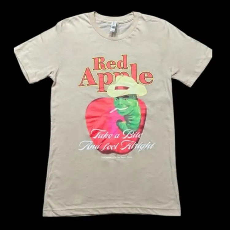 Red Apple T-shirt - Two Colors To Choose From