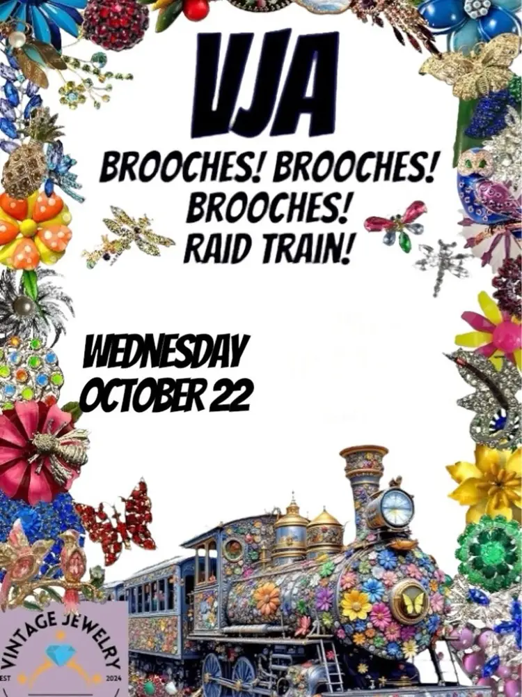 Vintage Vault Hundreds of Brooches!