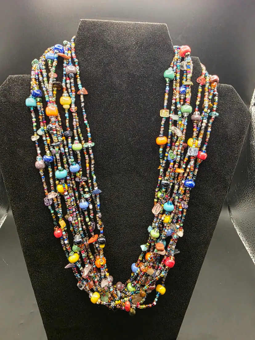 Glasa Sead Bead Necklace
