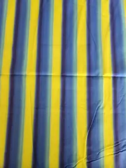 Green and Blue Cotton Fabric-1 yd