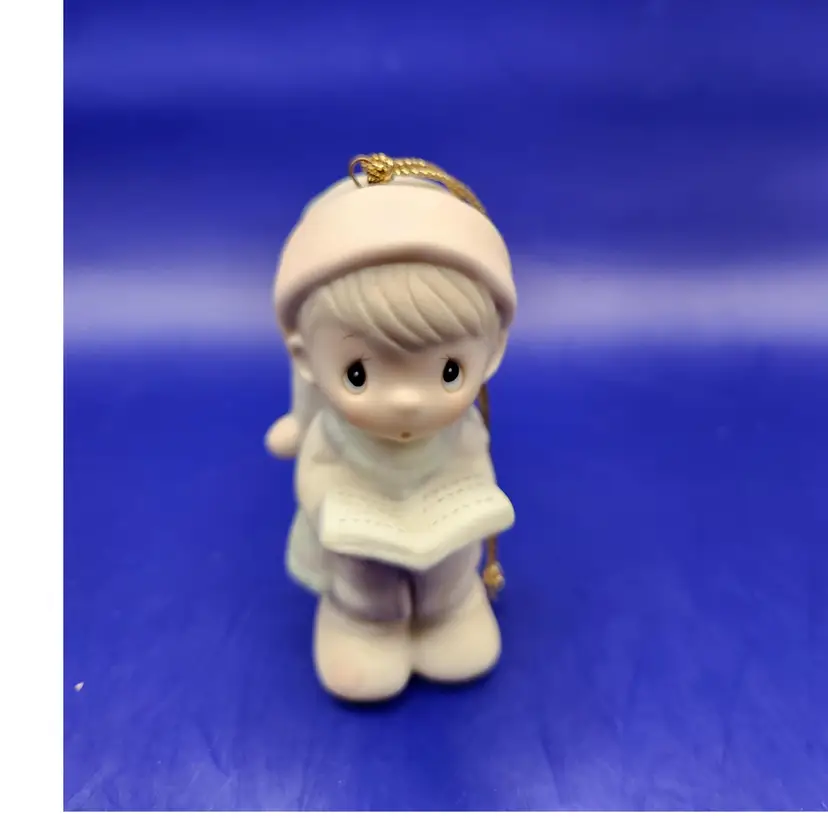 Precious Moment "O Come All Ye Faithful"  Ornament 1983