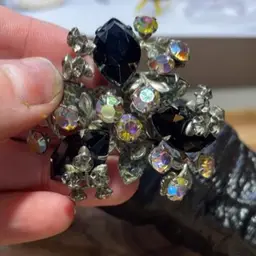 000. Rhinestone Brooch