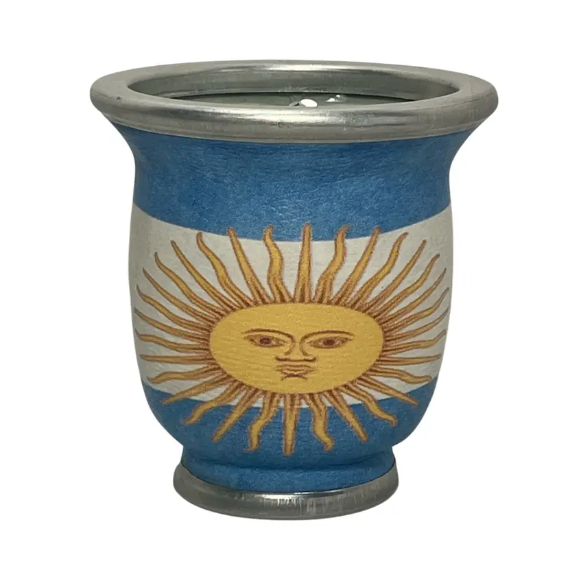 Mate Cup Yerba Argentino-Argentina Flag | 3.75”