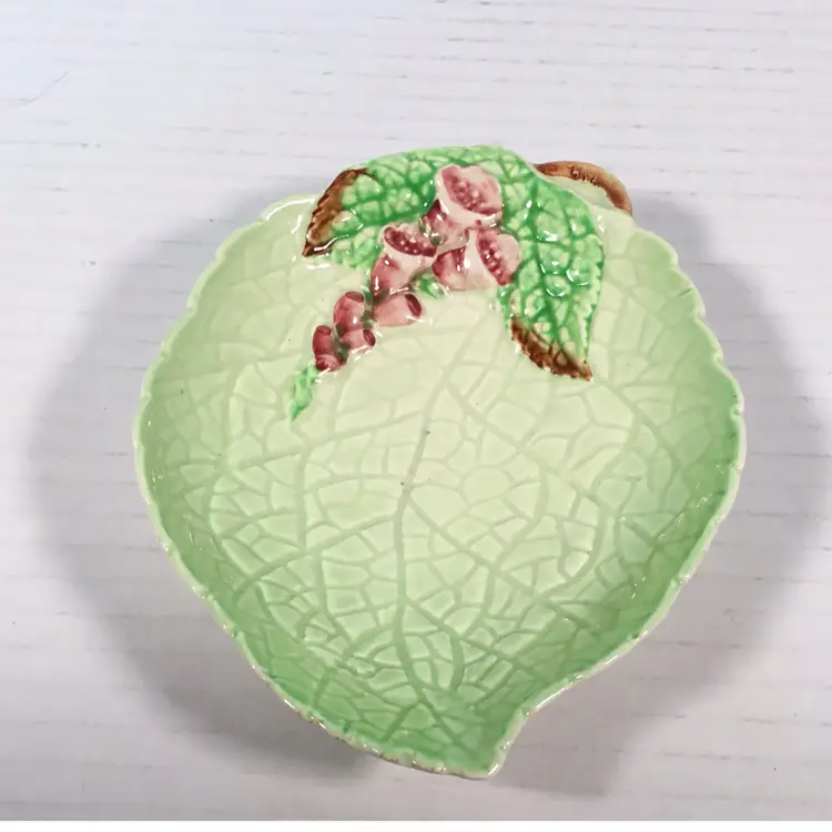 Carlton Foxglove Trinket Nut Dish Made In England