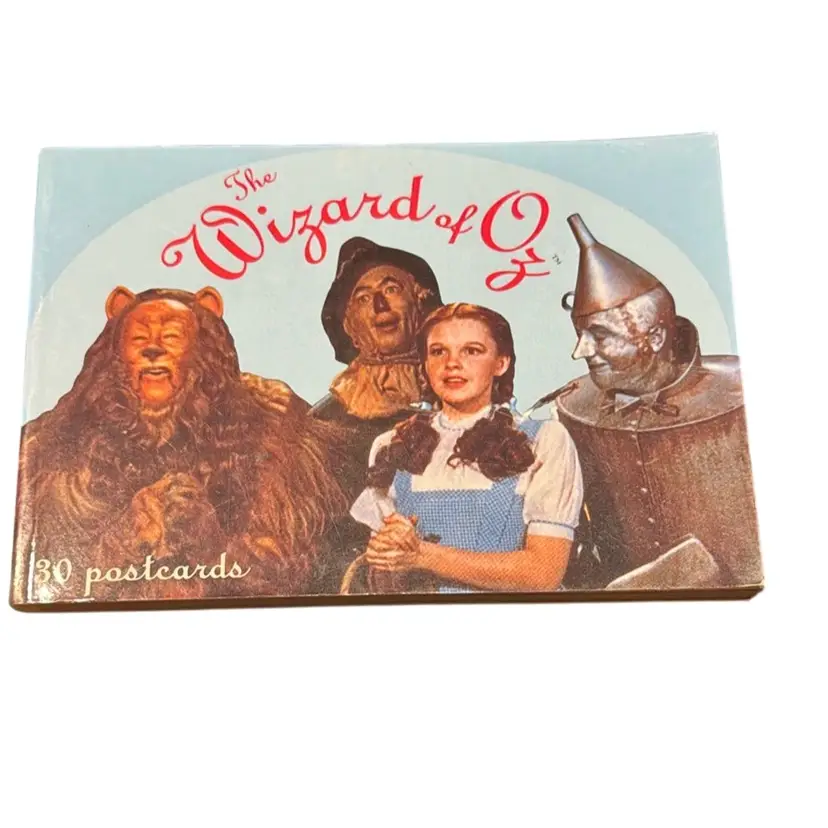 The Wizard Of Oz 30 Postcards Book - Scenes From Original 1939 Movie - 1994 Abbeville Press
