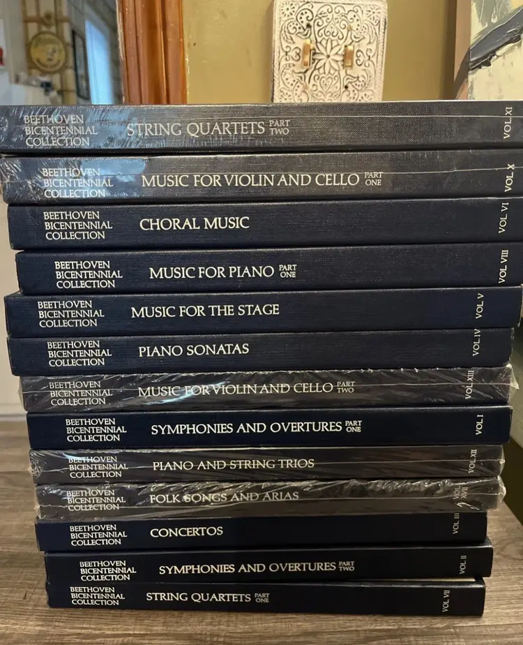 Beethoven Bicentennial Vinyl Collection Volumes Lot Of 13 2 Are Sealed.